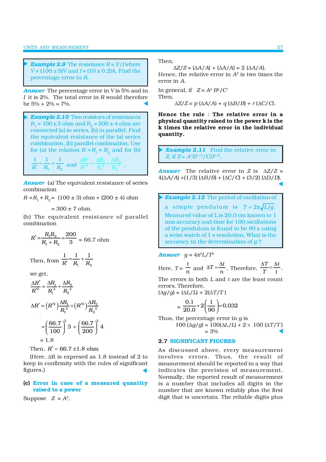 class 11 physics case study questions and answers